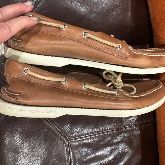 SPERRY Original Topsider Boat Shoes 9 1/2 - Picture 1 of 5
